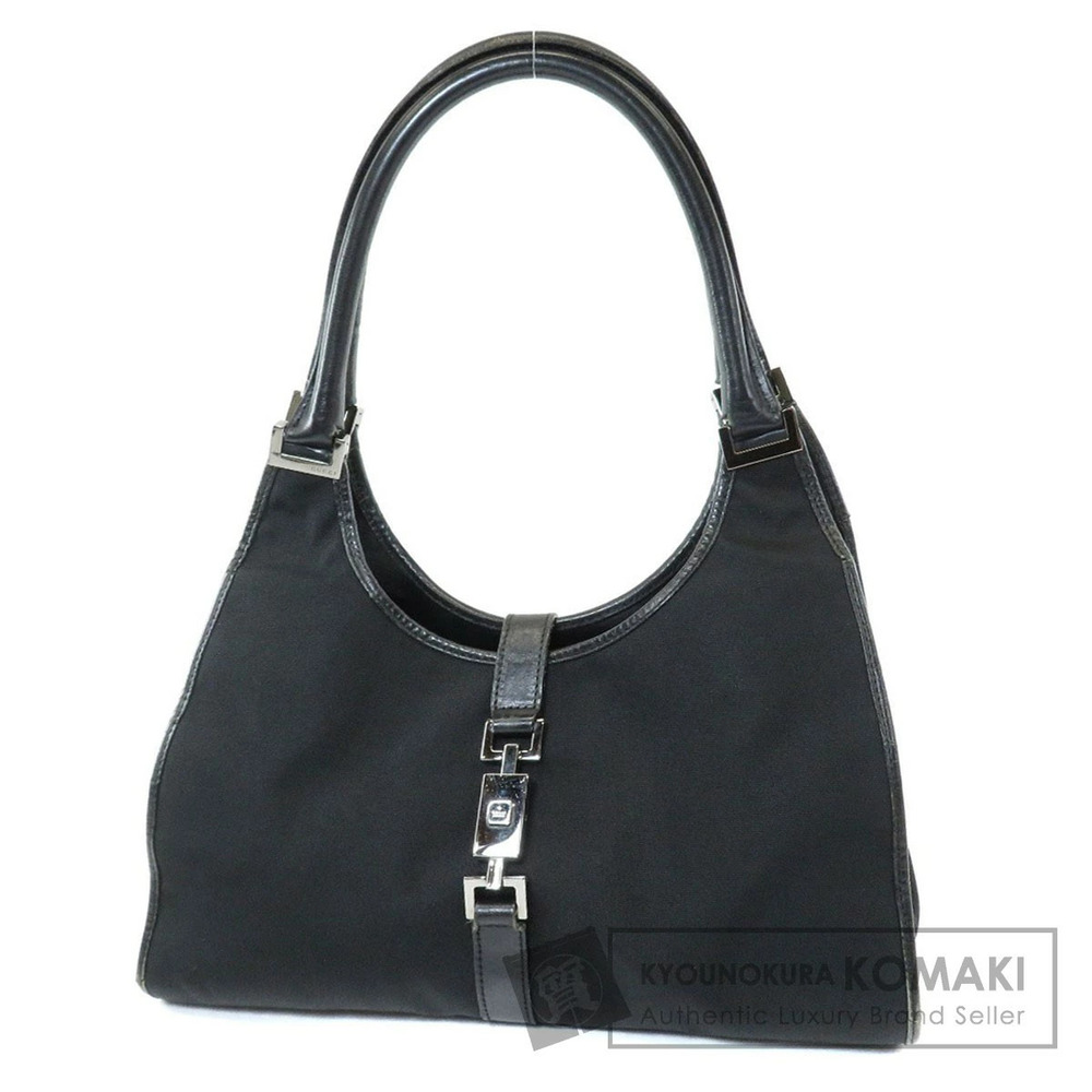 Gucci Jackie Bag Handbag Canvas Leather